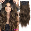 RapunzelHair - Extensão de Cabelo 50 cm [Kit com 4 peças]