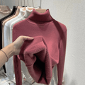 Amélie | Suéter Feminino Gola Alta Peluciado