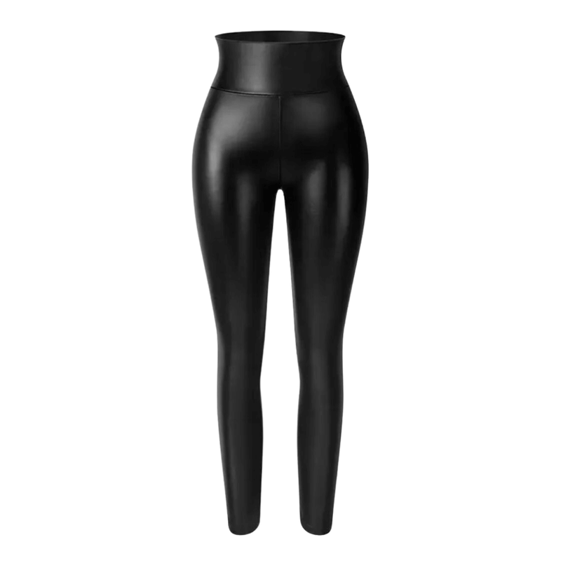 Olivia | Calça Legging de Couro Feminina Peluciada