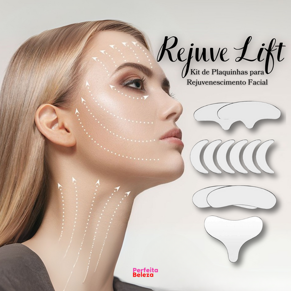 Rejuve Lift - Kit de Plaquinhas para Rejuvenescimento Facial