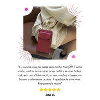 Margô - A Bolsa Carteira Original (serve para todos os celulares)
