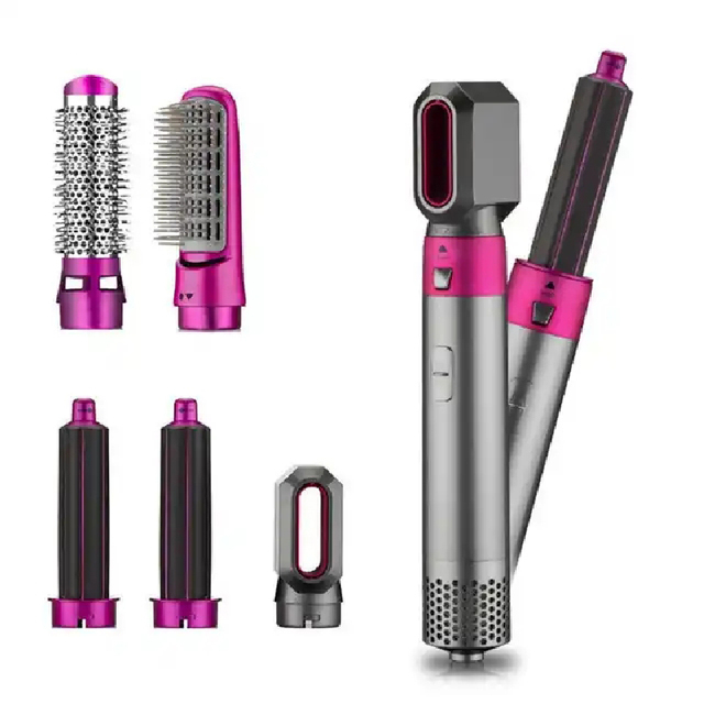 Dany Hair Pro Styler - 5 em 1: Seca, Alisa, Baby liss, Volume e Escova!