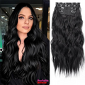 RapunzelHair - Extensão de Cabelo 50 cm [Kit com 4 peças]