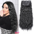 RapunzelHair - Extensão de Cabelo 50 cm [Kit com 4 peças]