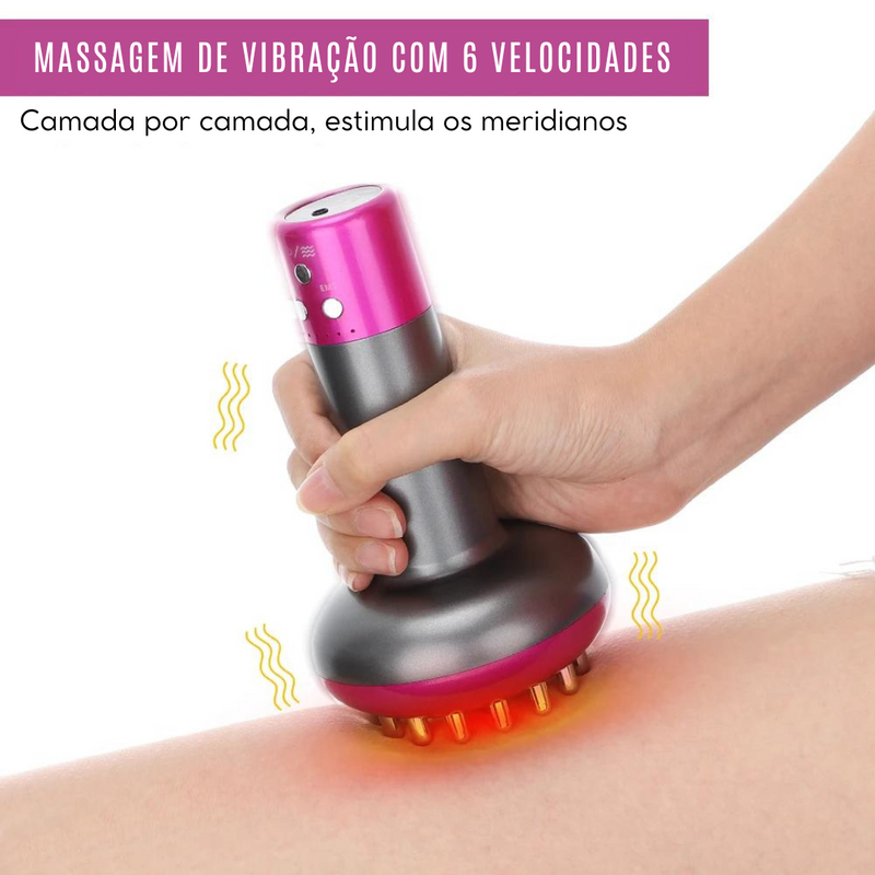 Máquina de Drenagem Linfática + Massageador Revital Pro