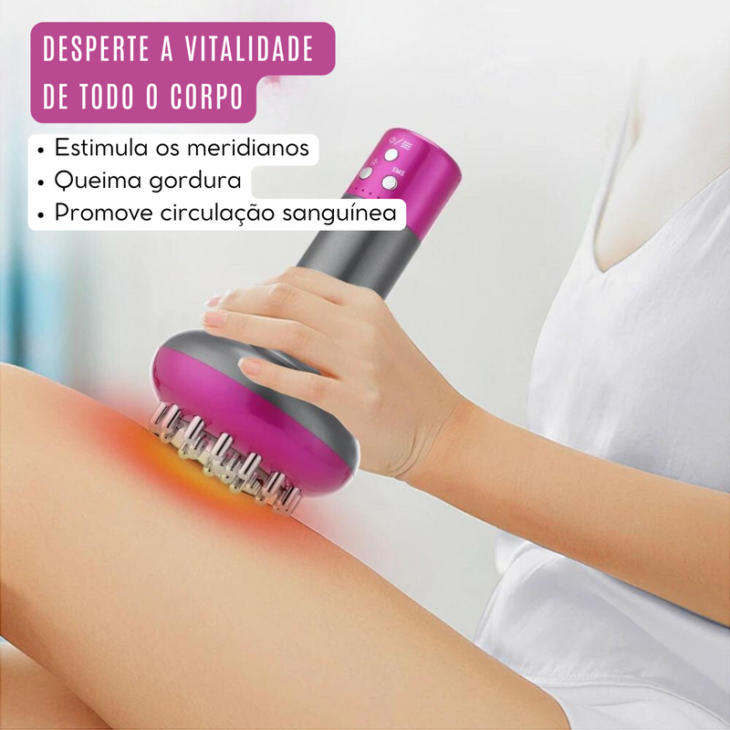 Máquina de Drenagem Linfática + Massageador Revital Pro