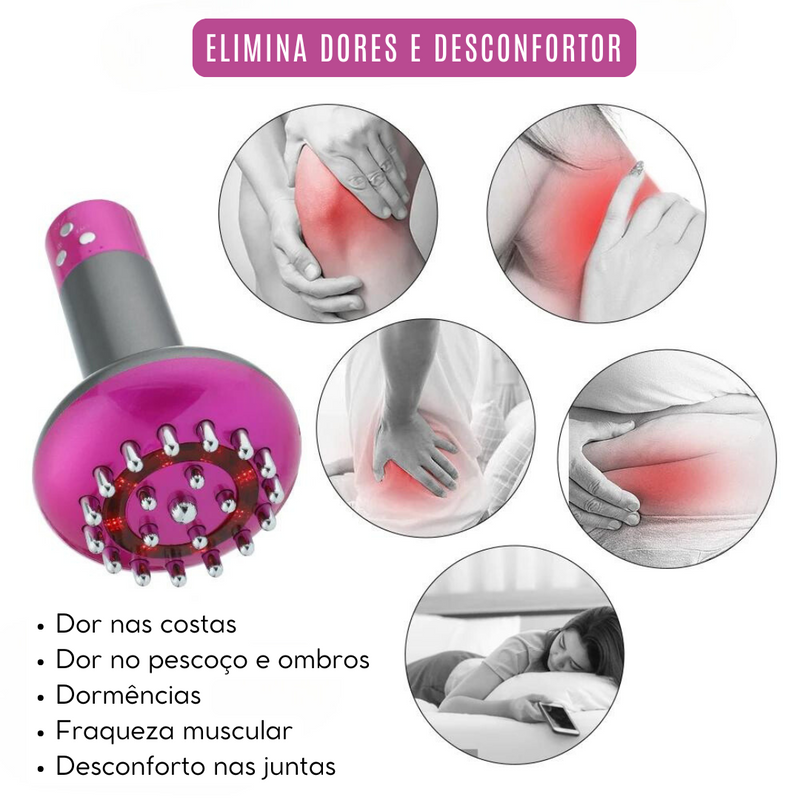 Máquina de Drenagem Linfática + Massageador Revital Pro