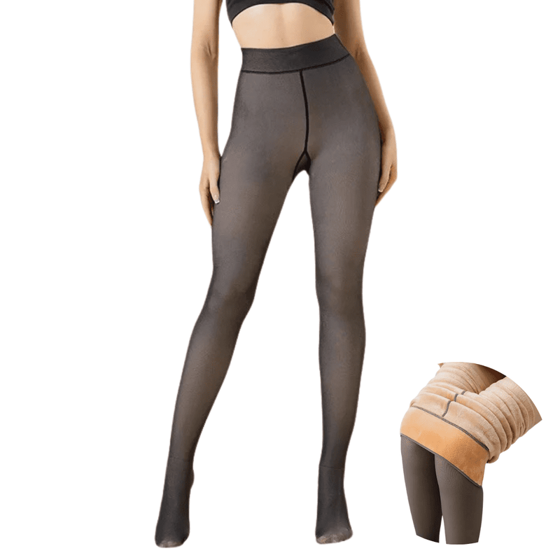 Estela | Meia-Calça Feminina Fio 15 Térmica - Kit com 2