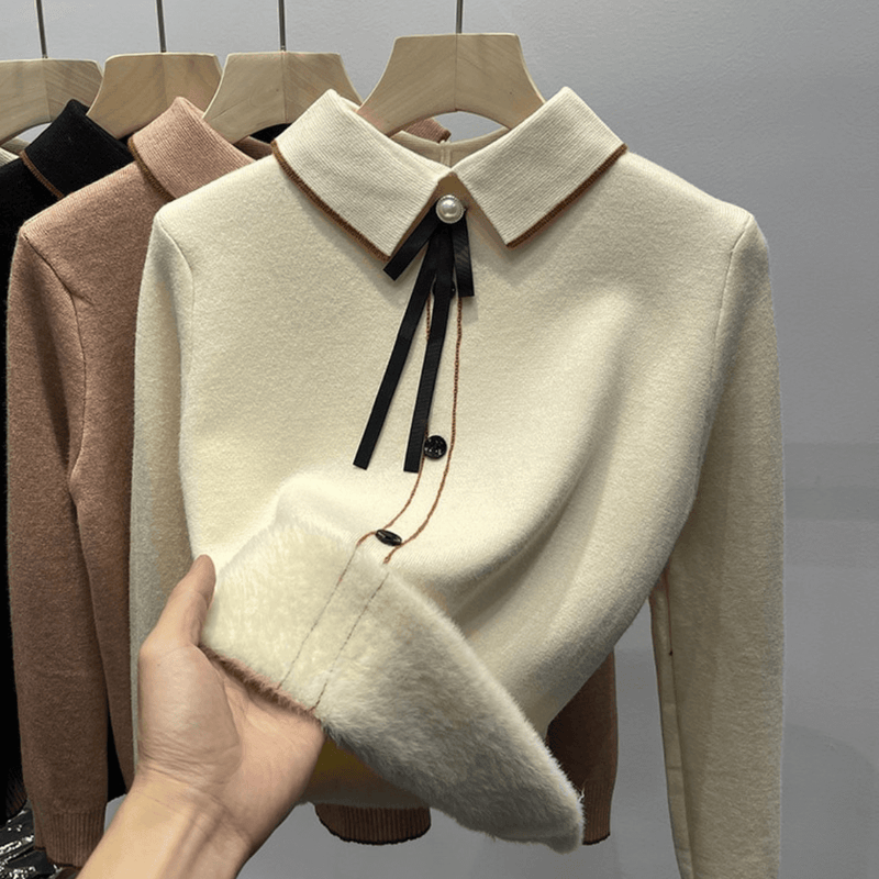 Camille | Blusa Feminina Peluciada Lacinho