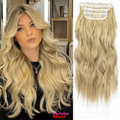 RapunzelHair - Extensão de Cabelo 50 cm [Kit com 4 peças]