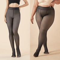 Estela | Meia-Calça Feminina Fio 15 Térmica - Kit com 2
