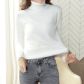 Amélie | Suéter Feminino Gola Alta Peluciado