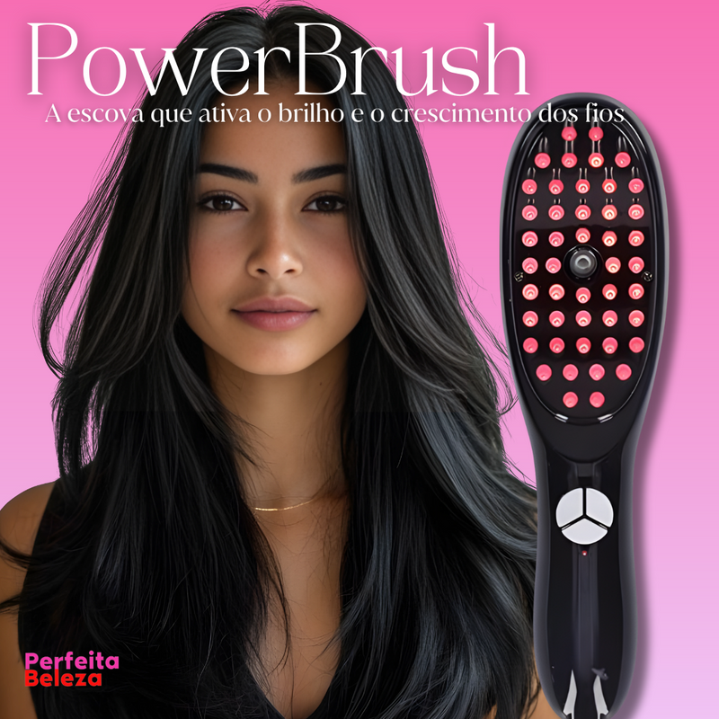 PowerBrush - A escova que ativa o brilho e o crescimento dos fios