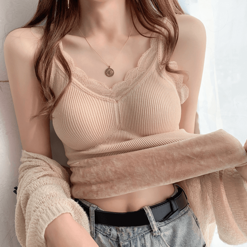 Daisy | Regata Feminina Canelada Peluciada
