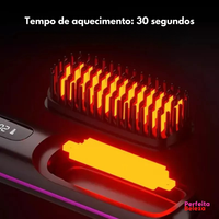 BlowBrush - Escova Alisadora e Modeladora Portátil