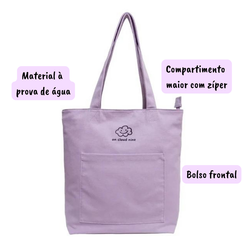 Tote Bag Clound Nine - Perfeita para o dia a dia