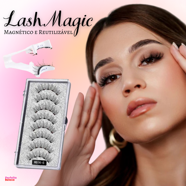 Lash Magic - A magia dos cílios perfeitos magnéticos e reutilizáveis [PAGUE 2, LEVE 4 PARES!]