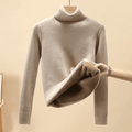 Amélie | Suéter Feminino Gola Alta Peluciado
