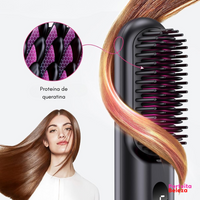 BlowBrush - Escova Alisadora e Modeladora Portátil