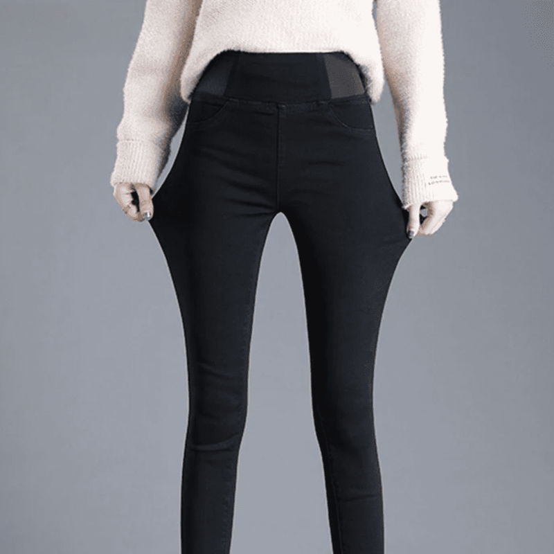Sara | Calça Jeans Feminina Montaria Peluciada