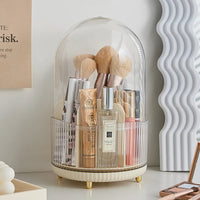 GlamStation - Organizador de Pincéis e Maquiagem Rotativo