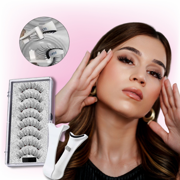 FoxyLash Cílios Magnéticos Reutilizáveis [Kit com 4 + 1 de BRINDE]