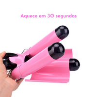 SereiaHair - Modelador de Cabelo Tri Onda