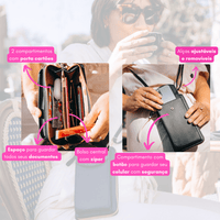 Margô - A Bolsa Carteira Original (serve para todos os celulares)