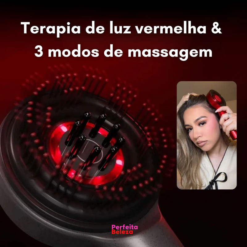 Hair Spell [Escova 3 em 1: Crescimento, fortalecimento & menos queda]