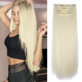 Rapunzel Hair - Extensões naturais para um visual luxuoso  [Kit com 4 peças de 50 cm cada]