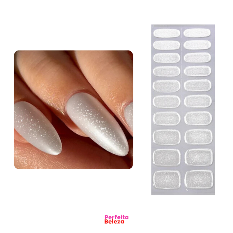 Lush Nails - Manicure em segundos [Kit 20 adesivos]