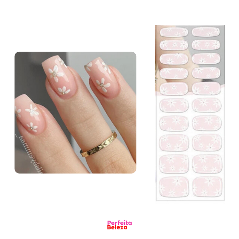 Lush Nails - Manicure em segundos [Kit 20 adesivos]