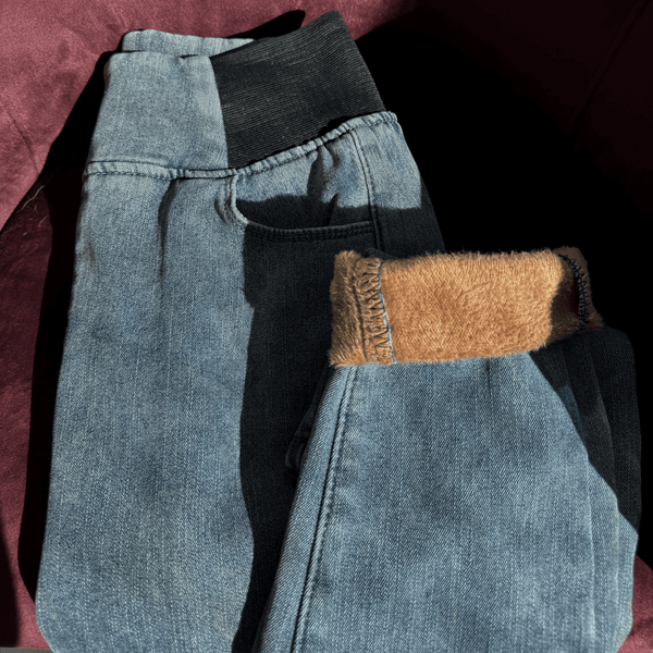 Sara | Calça Jeans Feminina Montaria Peluciada