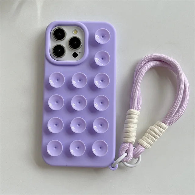 Capinha Iphone Ventosa [+ BRINDE Phone Strap]