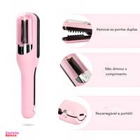 Trimmer Hair - Aparador de pontas duplas e Anti-Frizz [Cabelos macios e saudáveis]