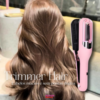 Trimmer Hair - Aparador de pontas duplas e Anti-Frizz [Cabelos macios e saudáveis]