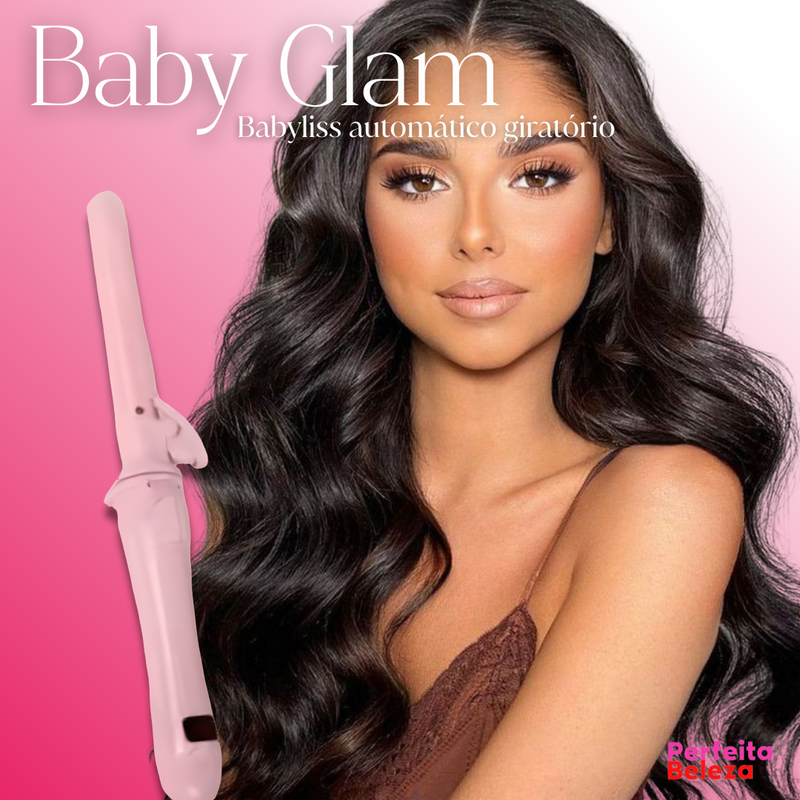 Baby Glam - Babyliss automático giratório [Cachos perfeitos!]